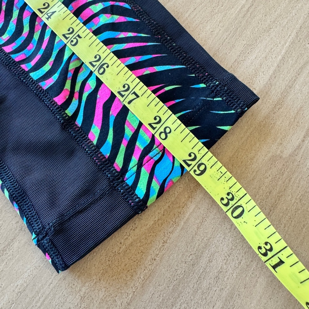 Nike Sidewinder EPIC running crop tights- like new- fun- multi color - Picture 9 of 9